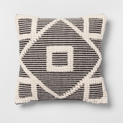 Diamond Throw Pillow Black - Opalhouse™ | Target