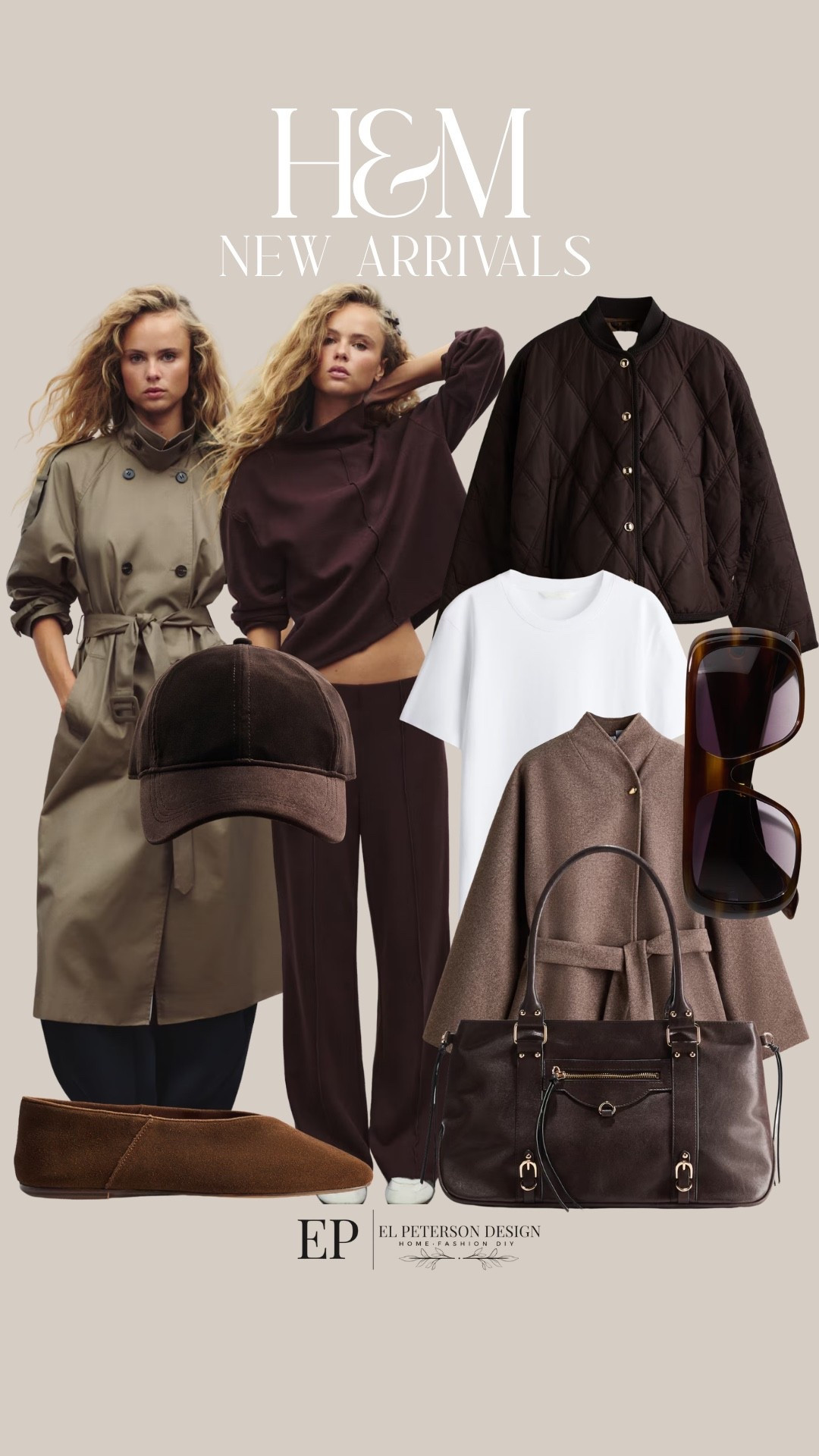 H&M
New arrivals
Cap
Jacket
Tshirt
Sweater
Trench coat
Purse
Sunglasses