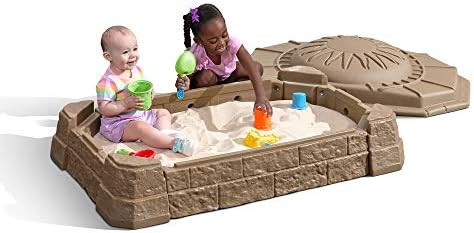 Step2 Naturally Playful Sandbox II with Bonus Sand Tools | Amazon (US)