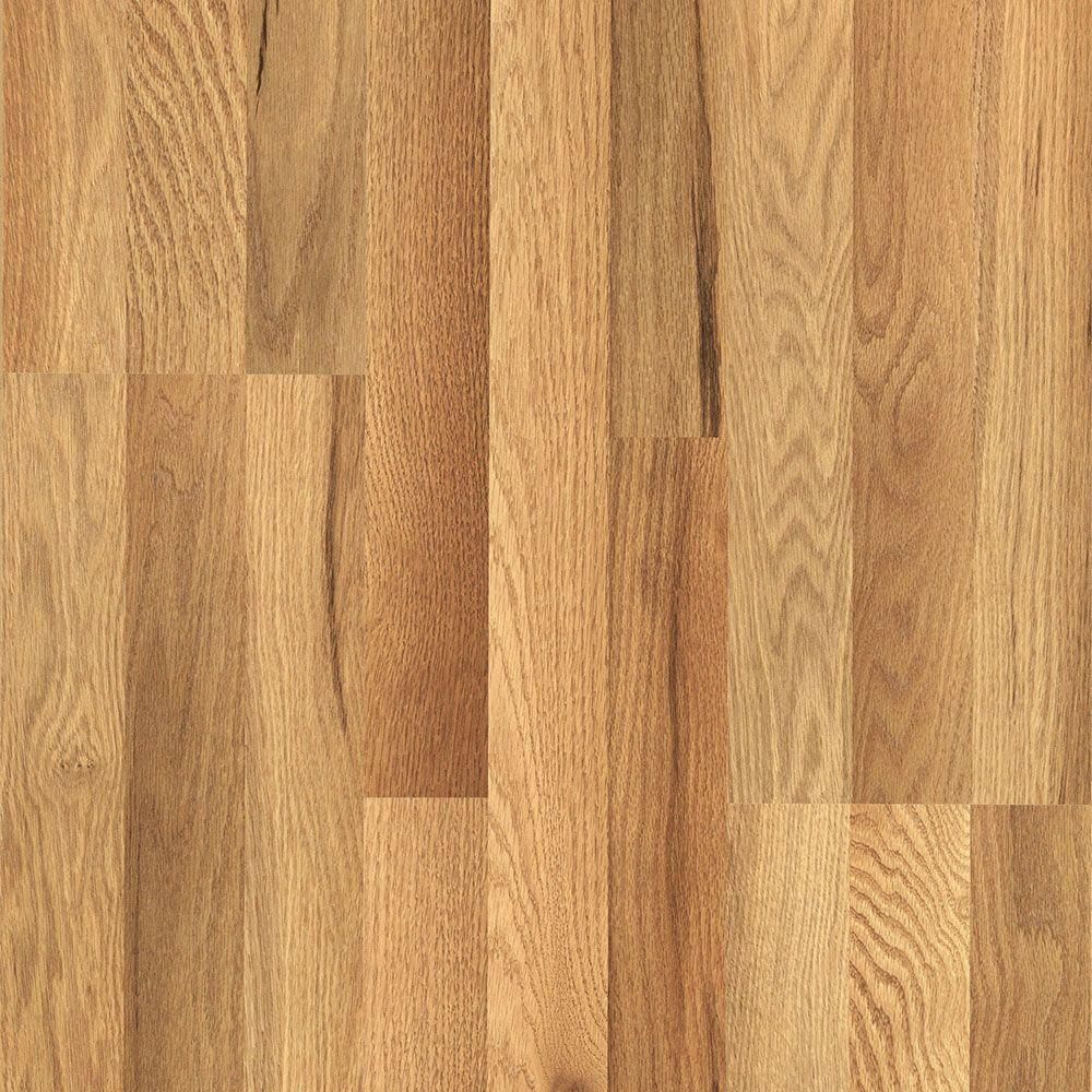 XP Haley Oak 8 mm T x 7.48 in. W x 47.24 in. L Laminate Flooring (19.63 sq. ft. / case) | The Home Depot