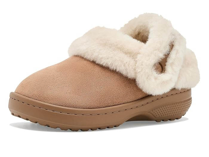 Crocs Kids Unfurgettable Vegan Suede Clogs (Little Kid/Big Kid) Kids Shoes Sandstone: 6 Big Kid M | Zappos.com
