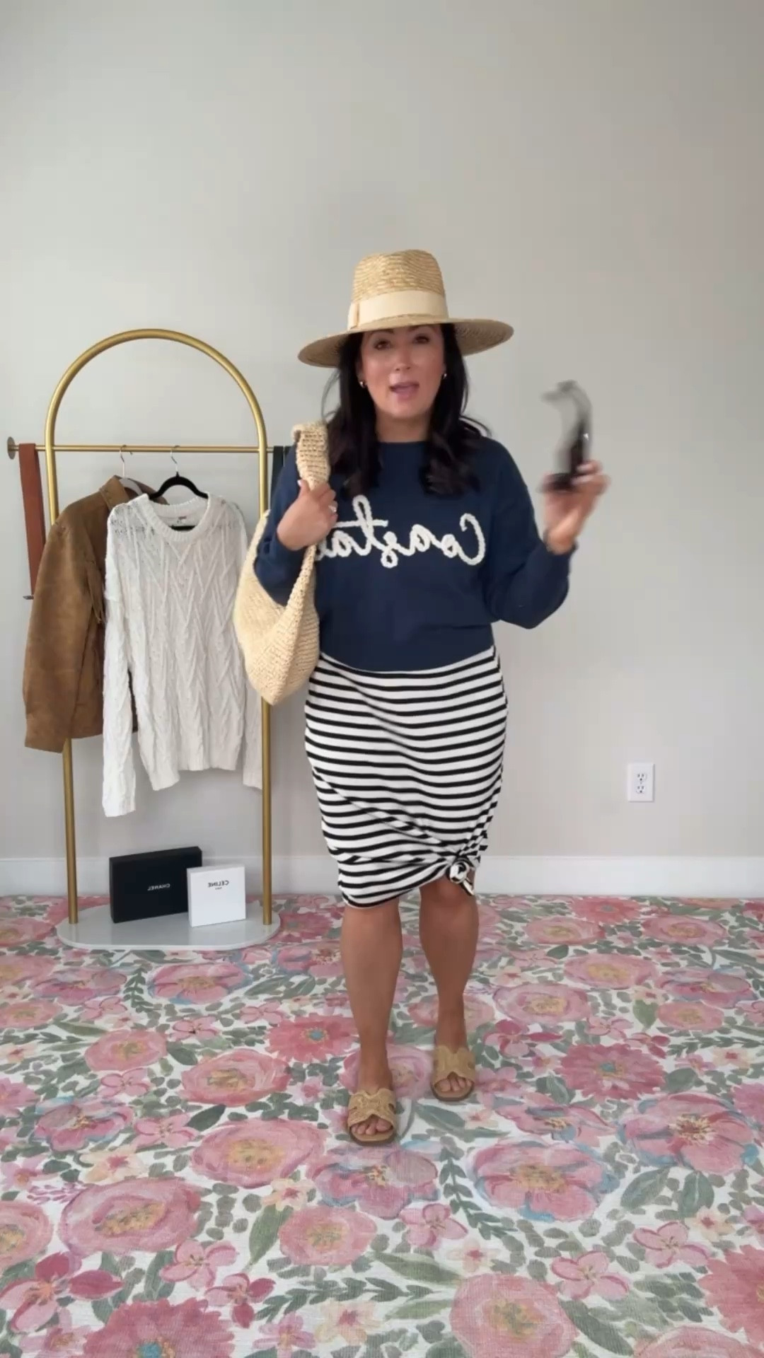 TARGET DRESS 4 WAYS 
• medium sweater 
• medium dress 
• sandals true to size 

#LTKgrwm #LTKSeasonal #LTKootd