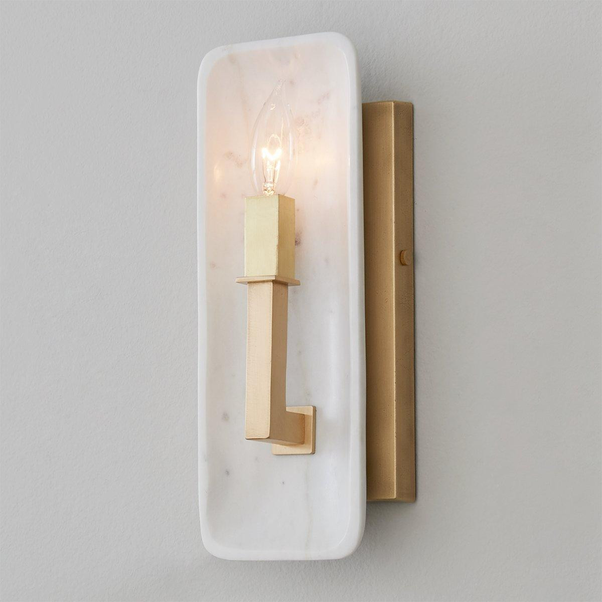Simple Stone Sconce - ADA | Shades of Light