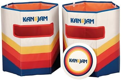 Kan Jam Pack 'n Go Travel Disc Toss Game - Sunrise Edition - Portable Foldable Targets for Outdoo... | Amazon (US)