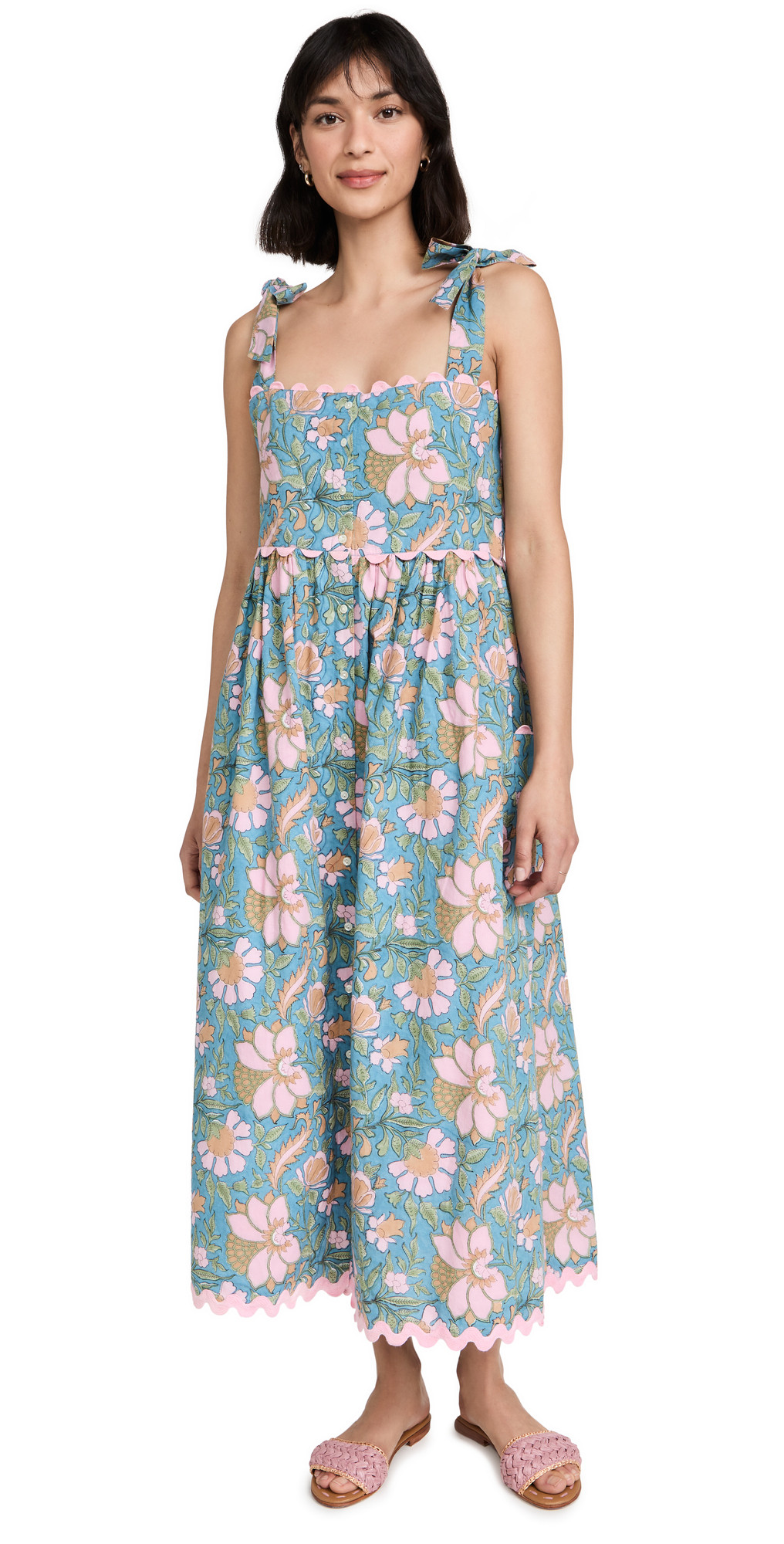 Juliet Dunn Tie Shoulder Dress | Shopbop