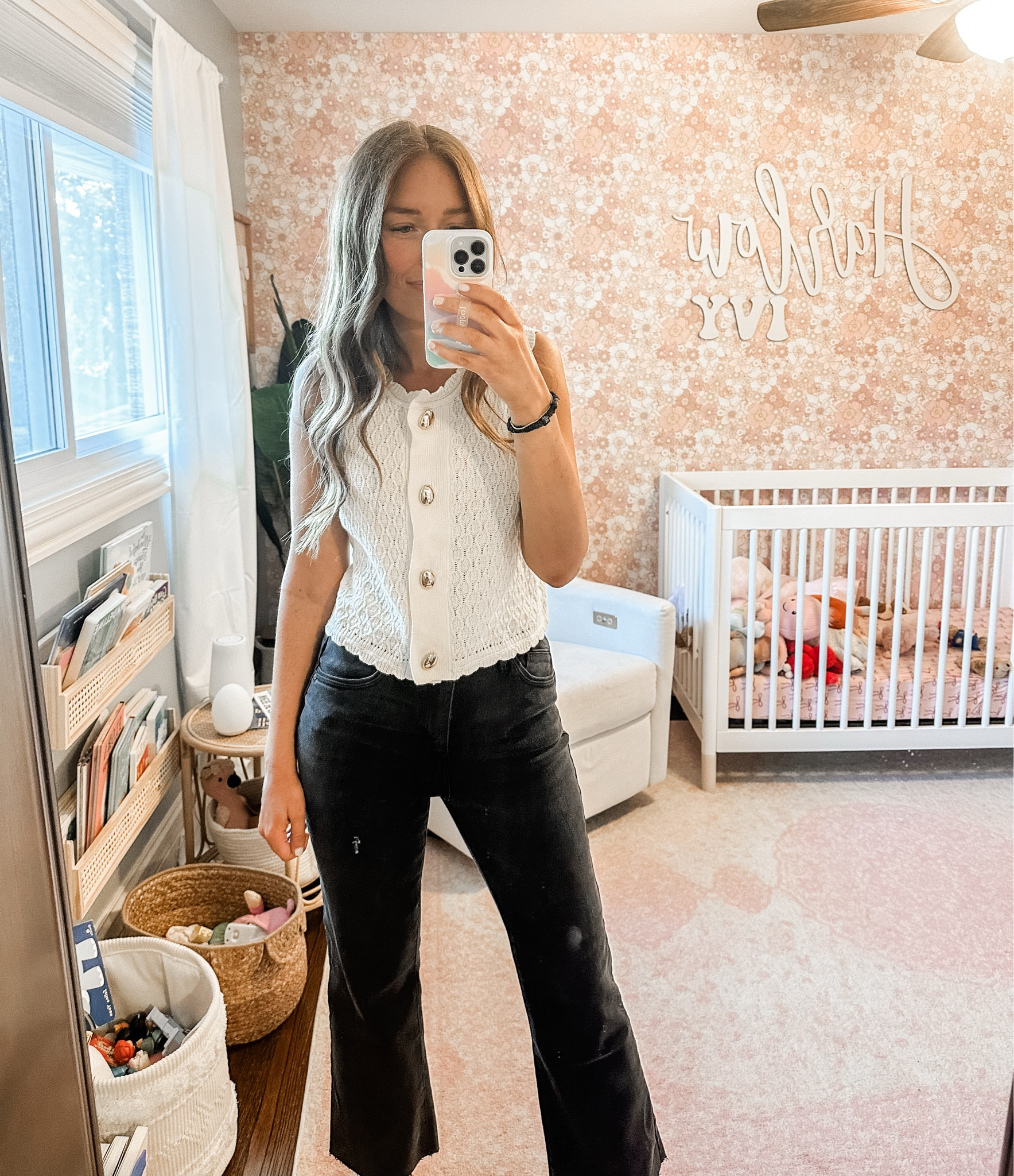 Wearing size M in cardigan & size 8 in jeans. 
Spring outfit / spring / vest / teacher outfit / affordable / outfit idea



#LTKSeasonal #LTKootd #LTKmomlife