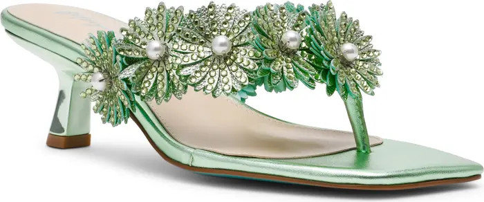 Betsey Johnson Lesli Kitten Heel Sandal (Women) | Nordstrom | Nordstrom