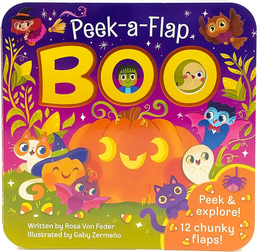 Boo Halloween Lift-a-Flap Board Book Ages 0-4 (Peek-A-Flap) | Amazon (US)