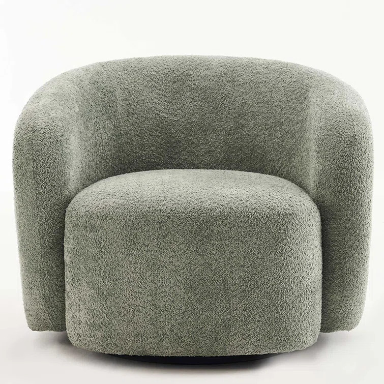 Munehito Upholstered Swivel Barrel Chair | Joss & Main
