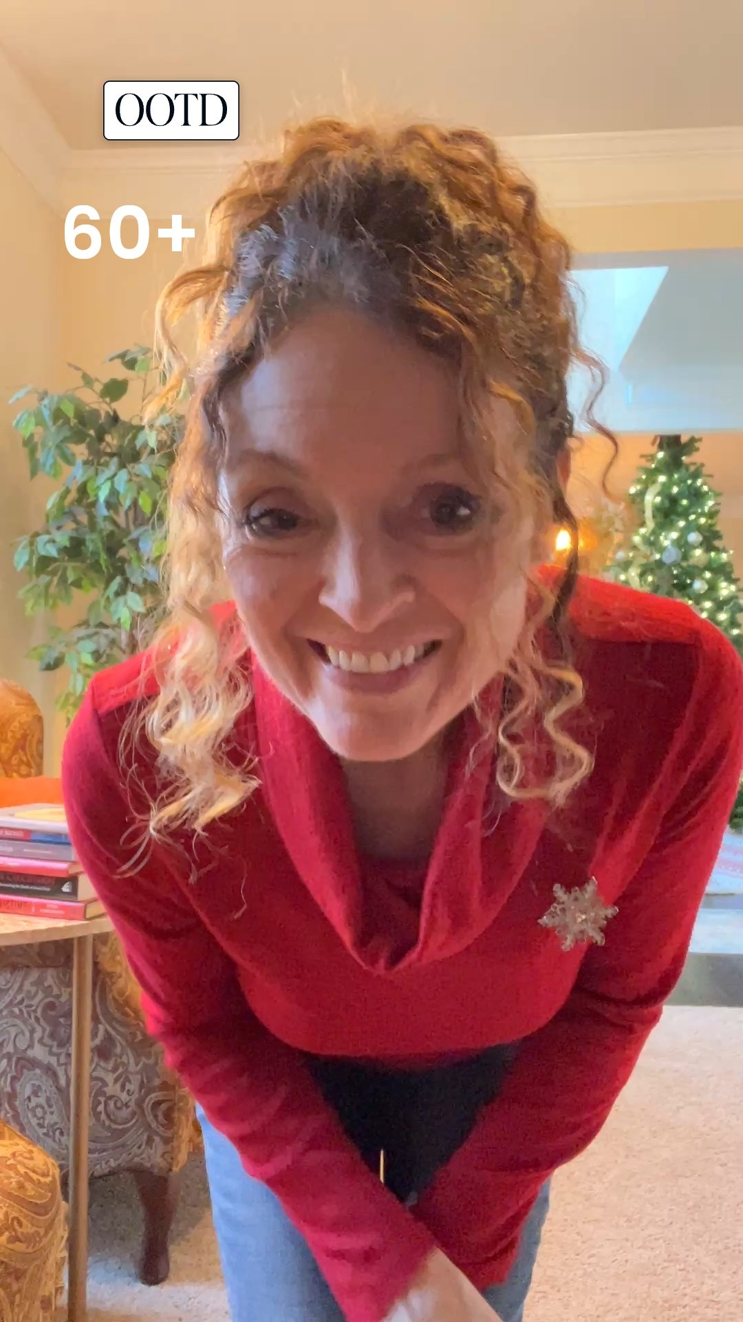 Donning a little holiday cheer for a Christmas 🎄 dinner party with friends that we’re hosting at our house. The mood is festive, the outfit is comfy and we’re looking forward to a fabulous evening. Also let me know on the cowl neck debate. Are you a fan or don’t care for them? Find my picks and similar here on my LTK.

#LTKHoliday #LTKOver40 #LTKootd