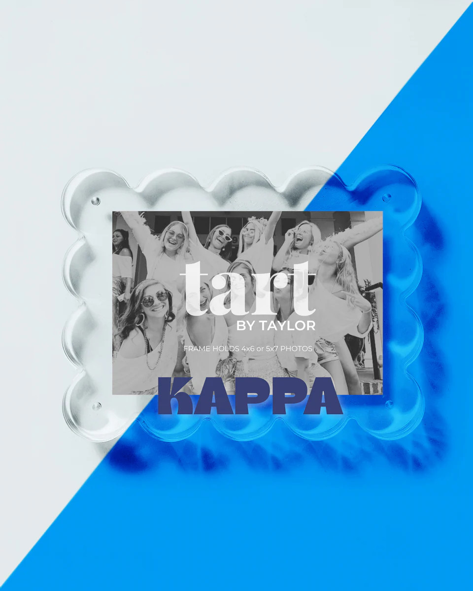 Kappa Kappa Gamma Acrylic Picture Frame | Tart By Taylor