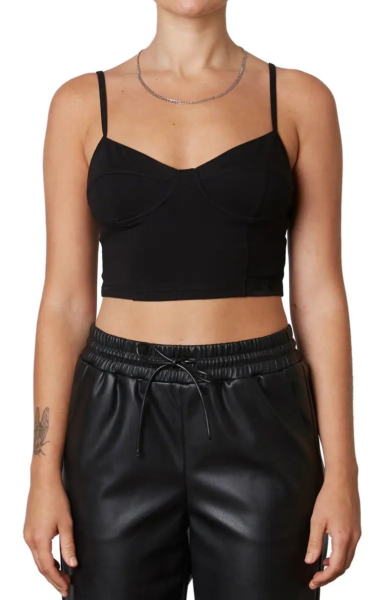 Nia Jersey Bustier Crop Top | Nordstrom | Nordstrom