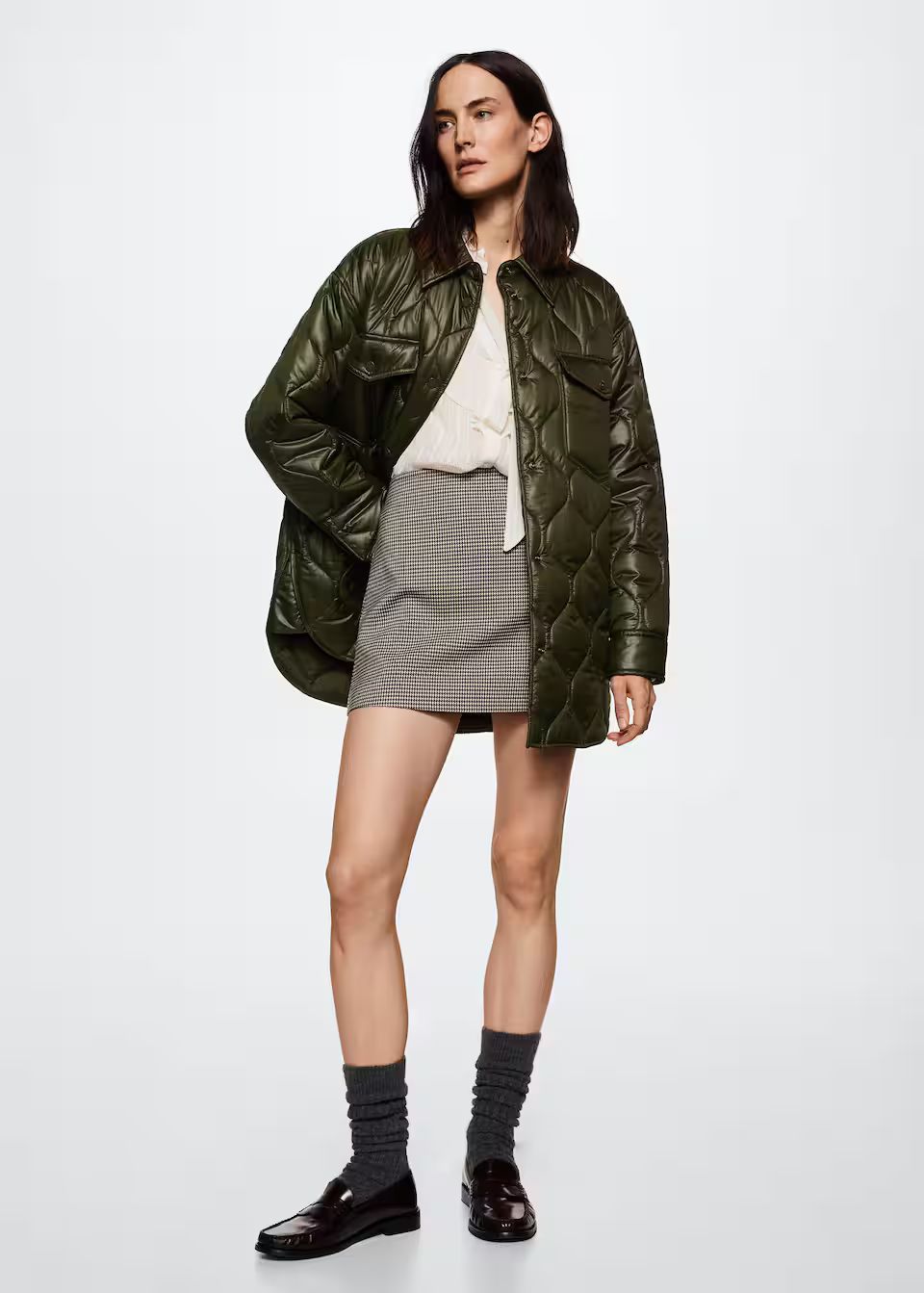 Search: Green quilted jacket (11) | Mango USA | MANGO (US)
