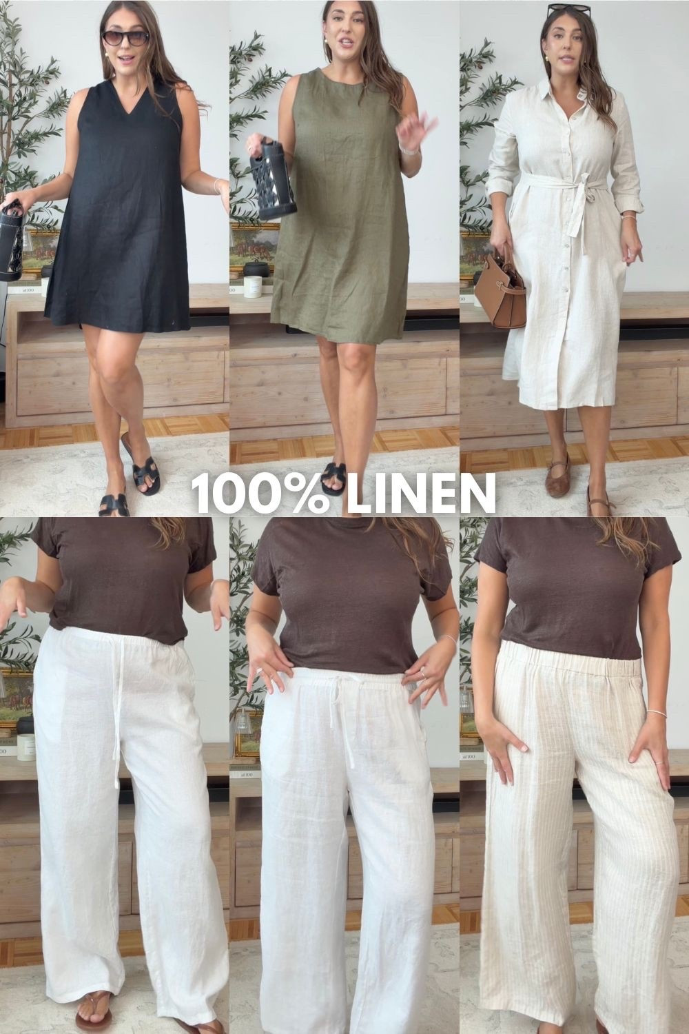 100% linen pieces I’ll be wearing on repeat this summer 🤍✨

linen dress, linen pants, J.Crew linen, summer capsule wardrobe, breathable summer outfits, neutral outfit ideas, effortless style, elevated basics, vacation outfits, resort wear, coastal chic, lightweight clothing, classic summer fashion, wide leg linen pants, linen shirt dress, timeless wardrobe staples, chic casual outfits, summer essentials, minimalist fashion, linen clothing for women

#LTKSeasonal #LTKMidsize #LTKTall