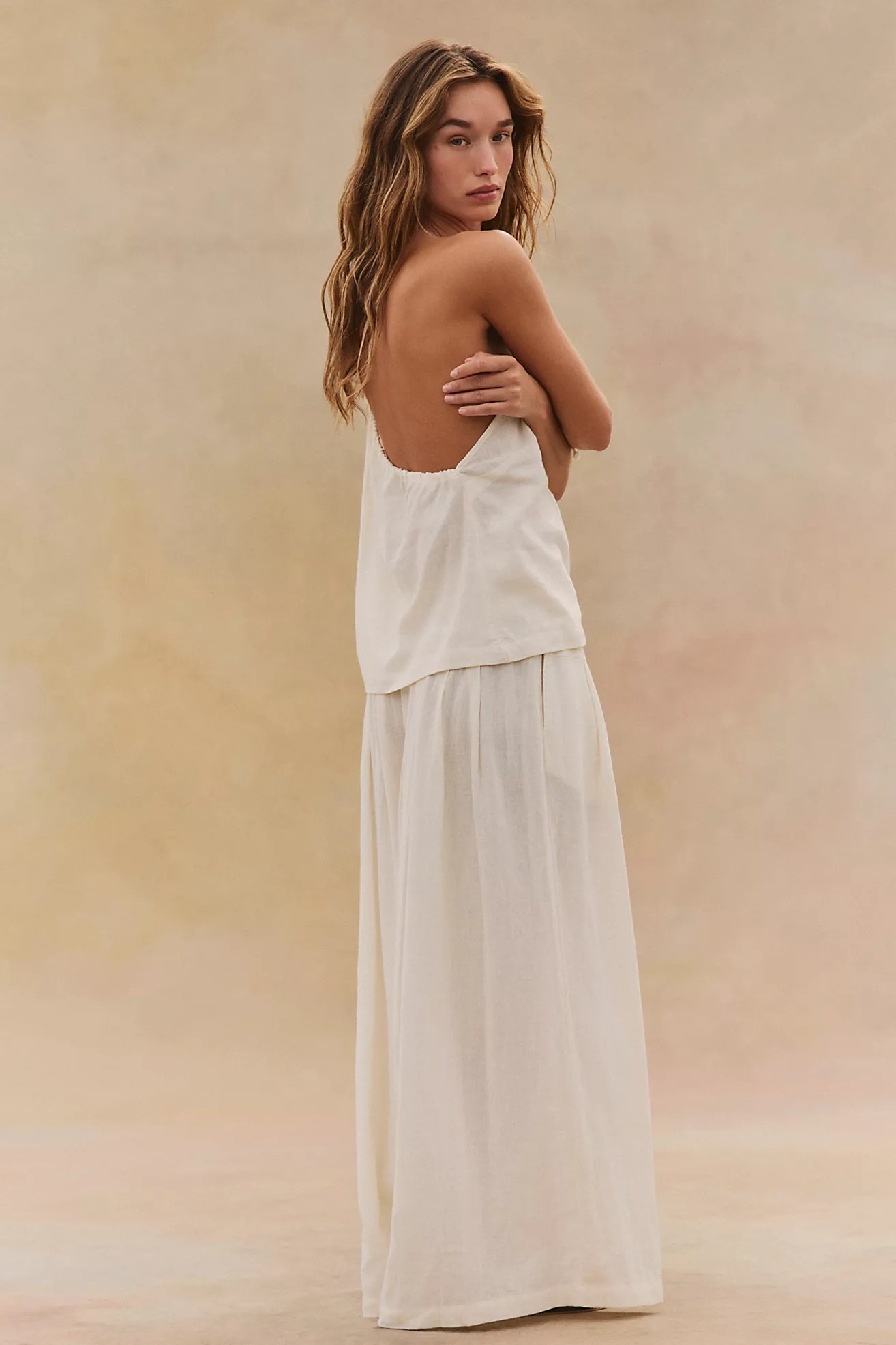 Sahara Sandshell Linen Trouser Co-ord | Free People (UK)
