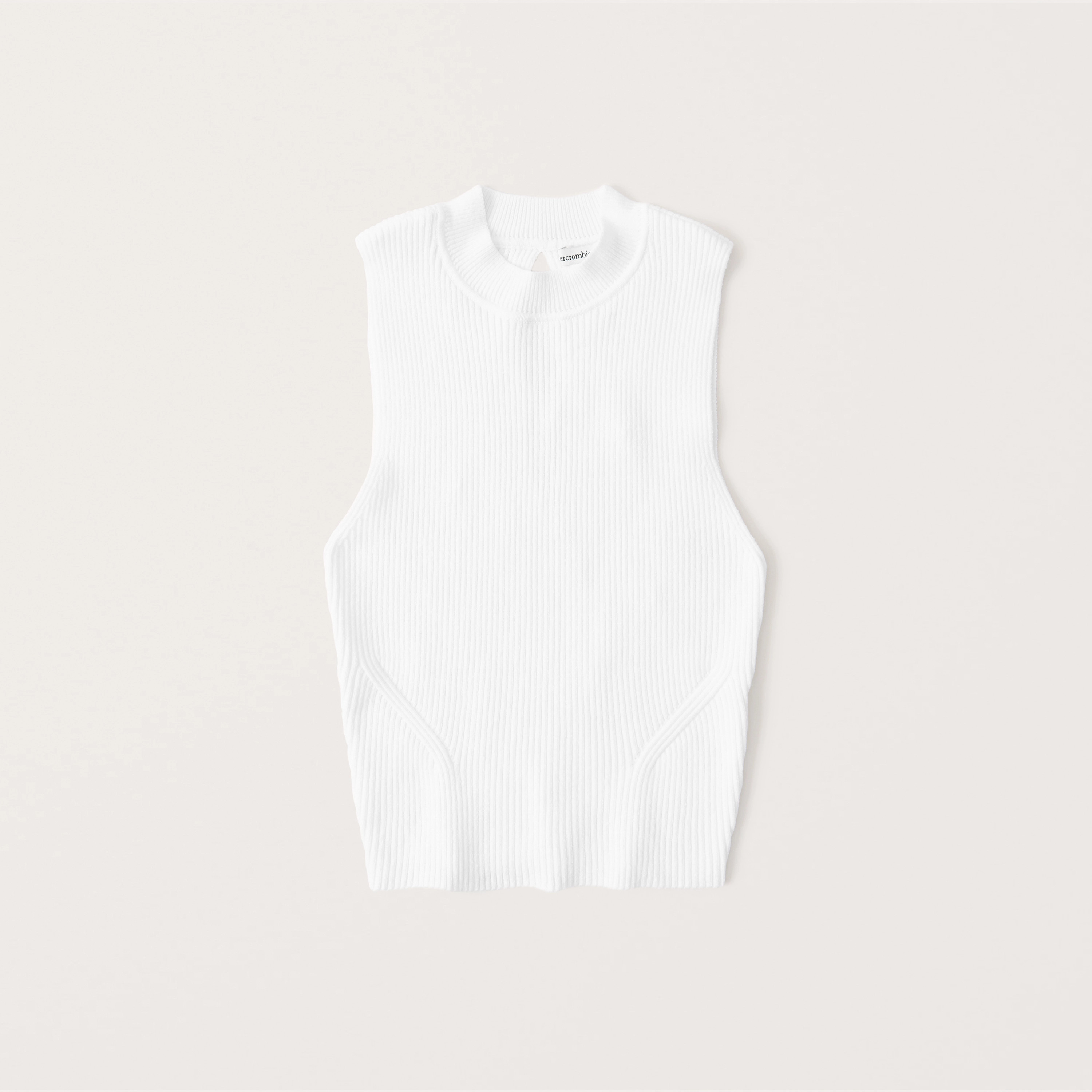 Mockneck Knit Tank | Abercrombie & Fitch (US)