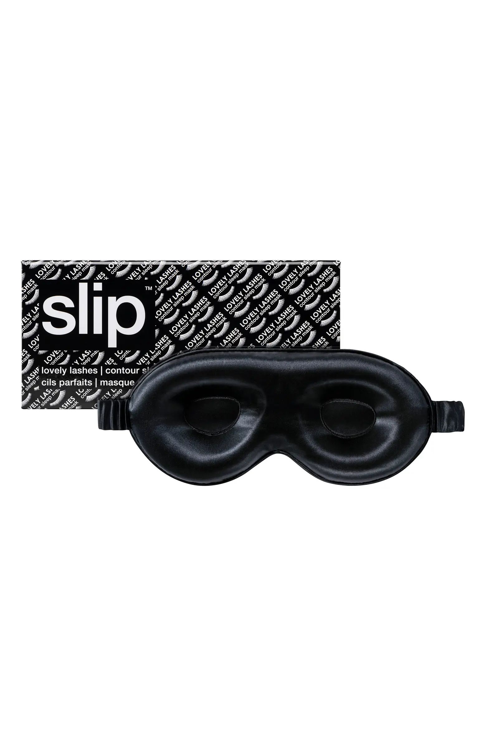 slip Lovely Lashes Pure Silk Contour Sleep Mask | Nordstrom | Nordstrom