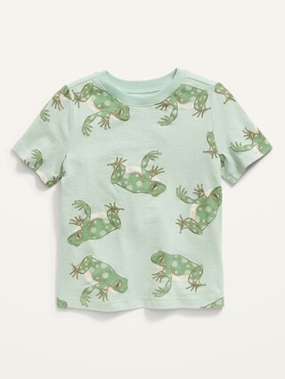 Vintage Short-Sleeve Printed Tee for Toddler Boys | Old Navy (US)