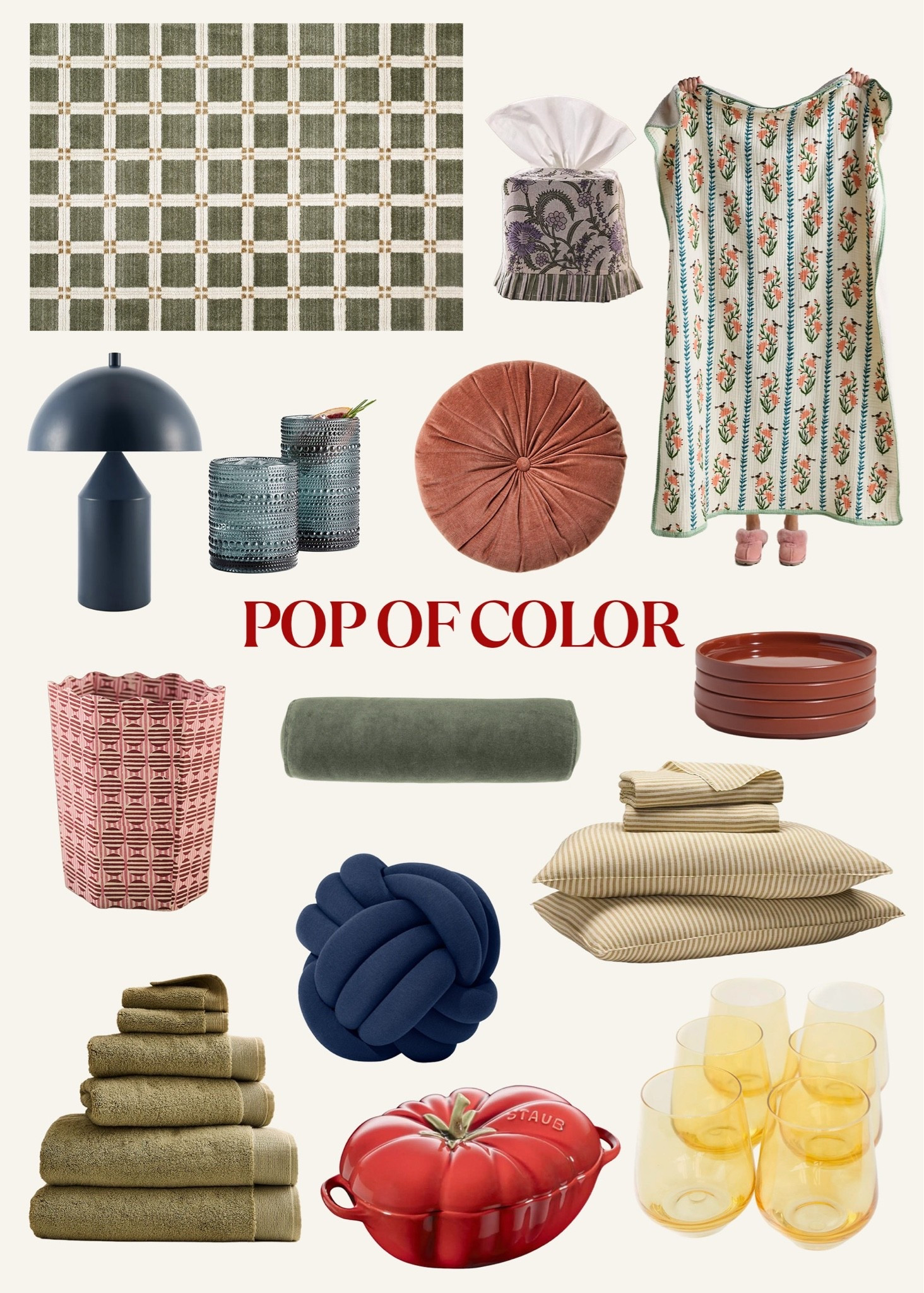 Add a pop of color to your home! All these are on a great deal :)

#LTKootd #LTKOver40 #LTKSaleAlert