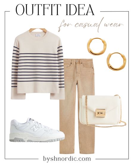 Neutral outfit idea that's perfect for casual occasions. 
#springfashion #neutrallook #casualstyle #fashionfinds

#LTKstyletip #LTKSeasonal #LTKU