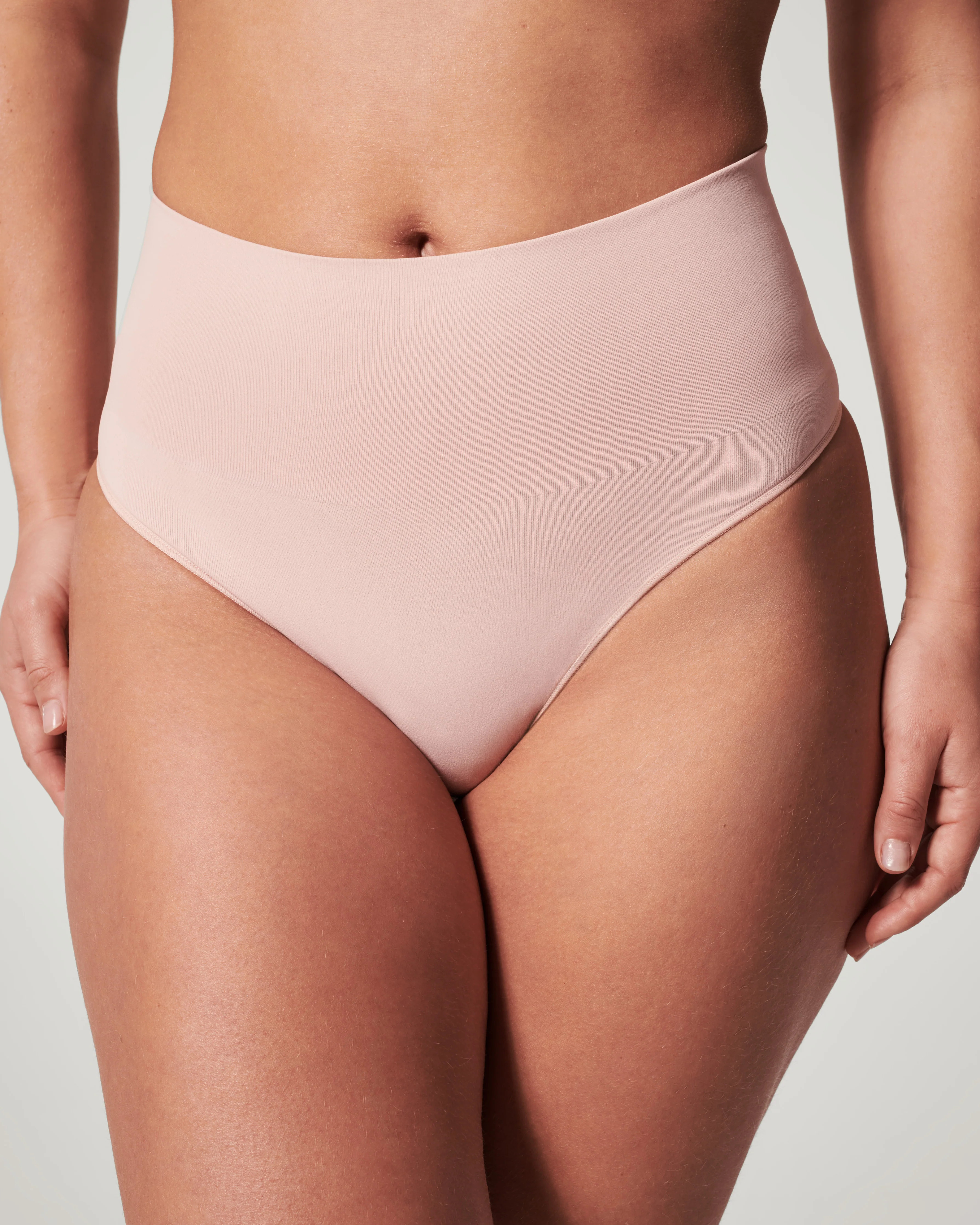 Spanx Women's SPANXshape ExtraOrdinary Thong in Vintage Rose | Spanx