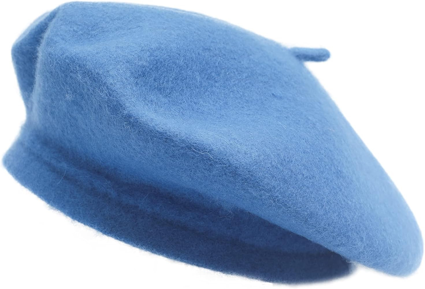 ZLYC Frauen Klassische Der Französische Künstler Wolle Baskenmütze Barett | Amazon (DE)