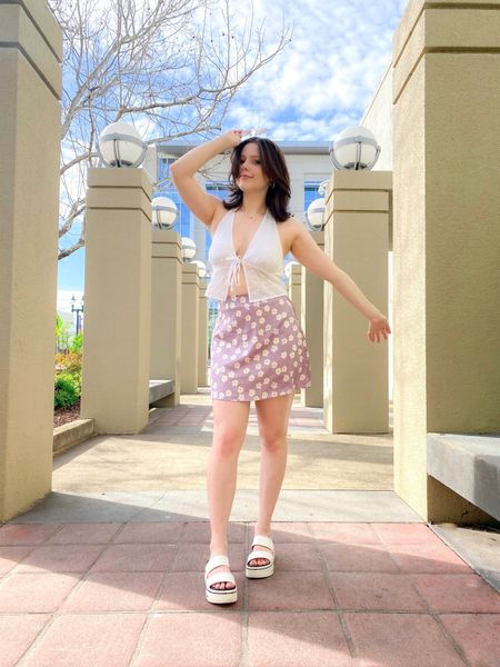 Cute summer outfit inspo! Skirt & shoes are tts, linked similar tops🫶


#LTKSeasonal #LTKunder50 #LTKshoecrush