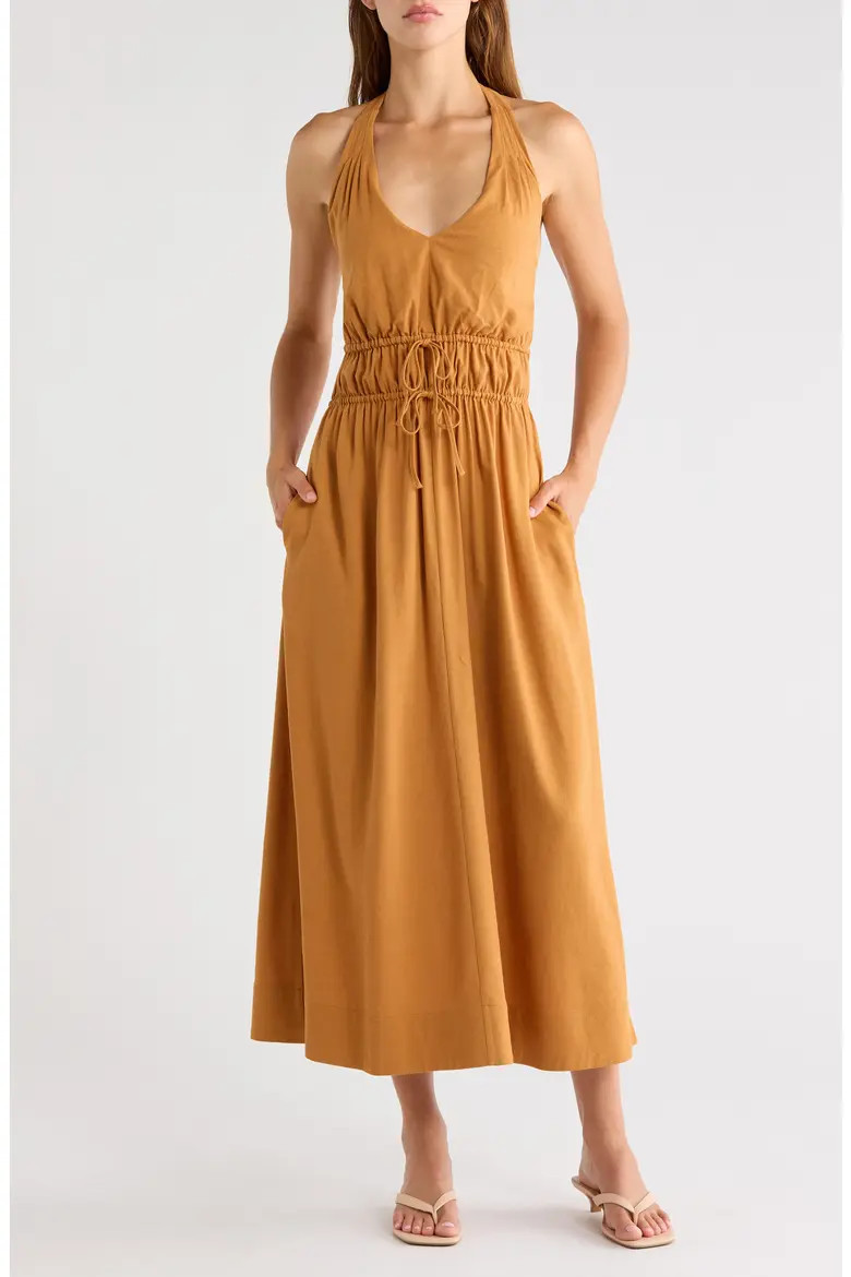 Alysha Halter Midi Dress (Women) | Nordstrom | Nordstrom