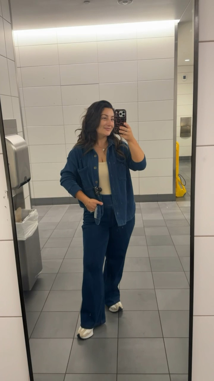 Travel day outfit!! Cute and comfy soft denim pieces!! 

Top size xs 
Tank size small 
Pants size small petite 

5'0" 140lbs Petite friendly

#LTKootd #LTKTravel #LTKPetite