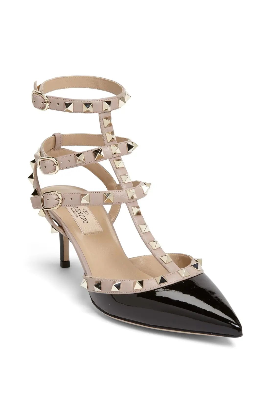 VALENTINO GARAVANI Rockstud Pointy Toe Pump (Women) | Nordstrom