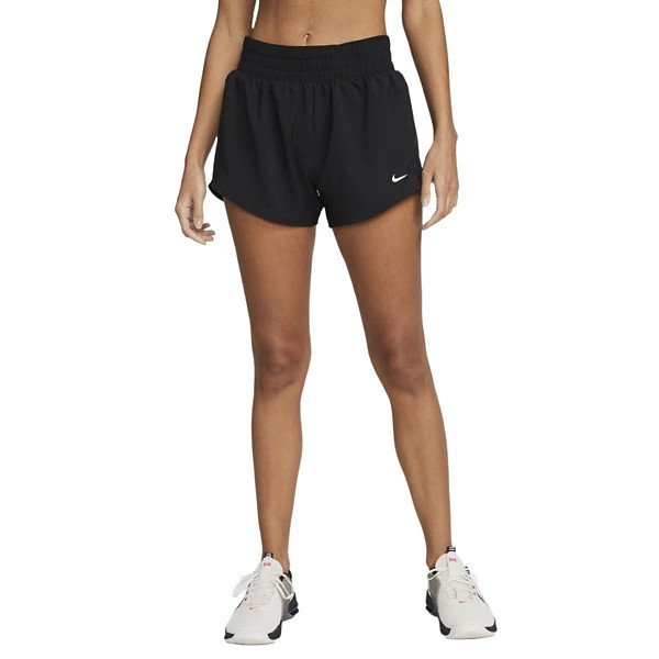 Women's Nike Dri-FIT One Brief-Lined Shorts Small Black/Reflective Silv | Scheels Sports