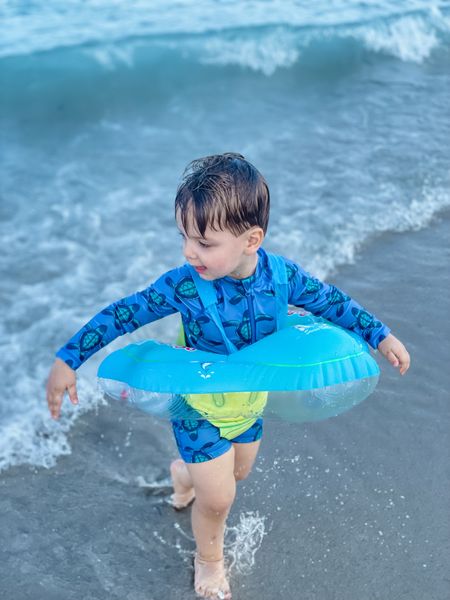 This floatie was a lifesaver for our fearless 2 year old, who also has sensory things. I don’t know how many times we said, thank goodness we have this! Comes in different sizes and pump included! 🐢 💦 Highly recommend!!!!!!! 

#LTKtravel #LTKfamily #LTKswim