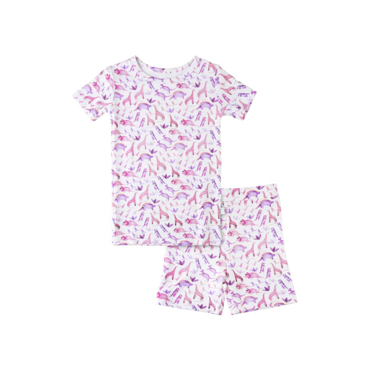 Toddler Short-Sleeve Bamboo Pajamas | Dreamland Baby