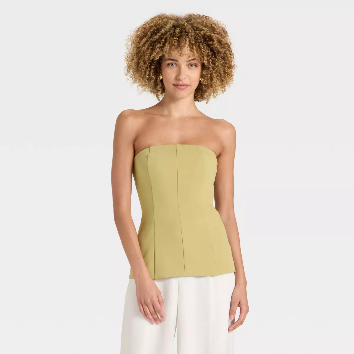 Women's Fitted Tube Top - A New Day™ | Target