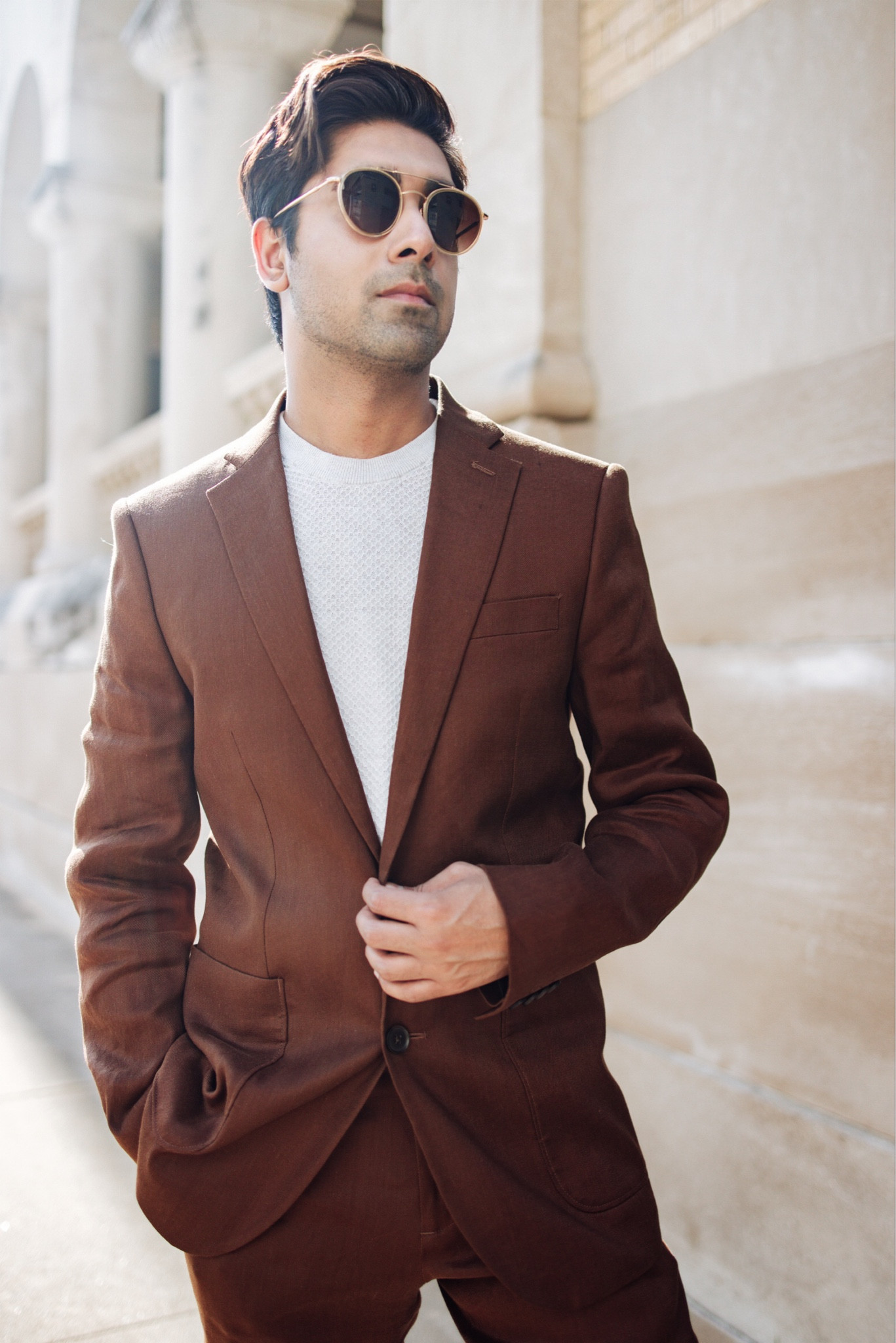 Brown Lenin Suit from Express #express #mens #menswear #expressmen #suit

#LTKmens #LTKfamily #LTKSeasonal
