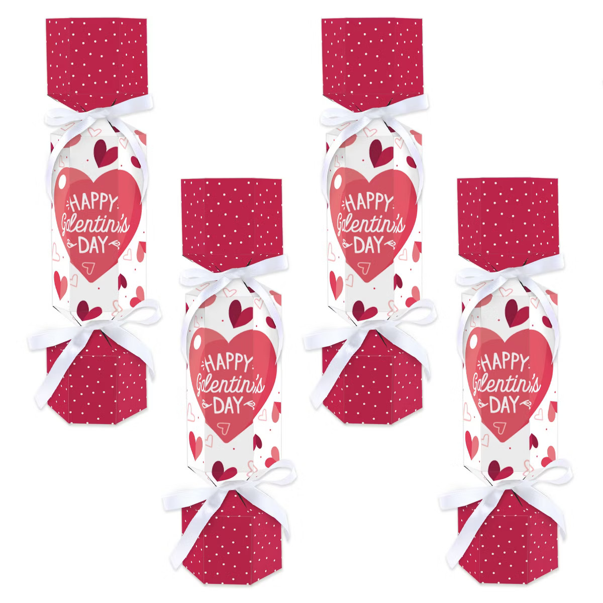 Big Dot of Happiness Happy Galentine's Day - No Snap Valentine's Day Party Table Favors - DIY Cra... | Target