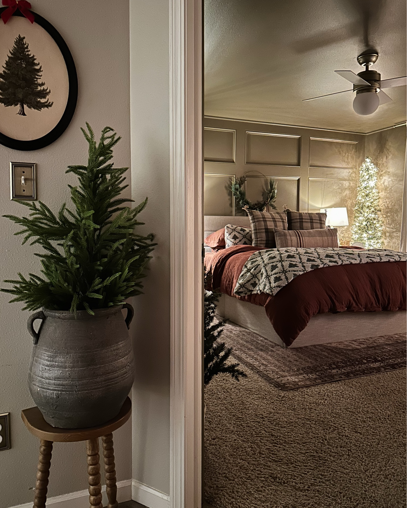 Christmas bedroom decor! 

#LTKSeasonal #LTKHome #LTKHoliday