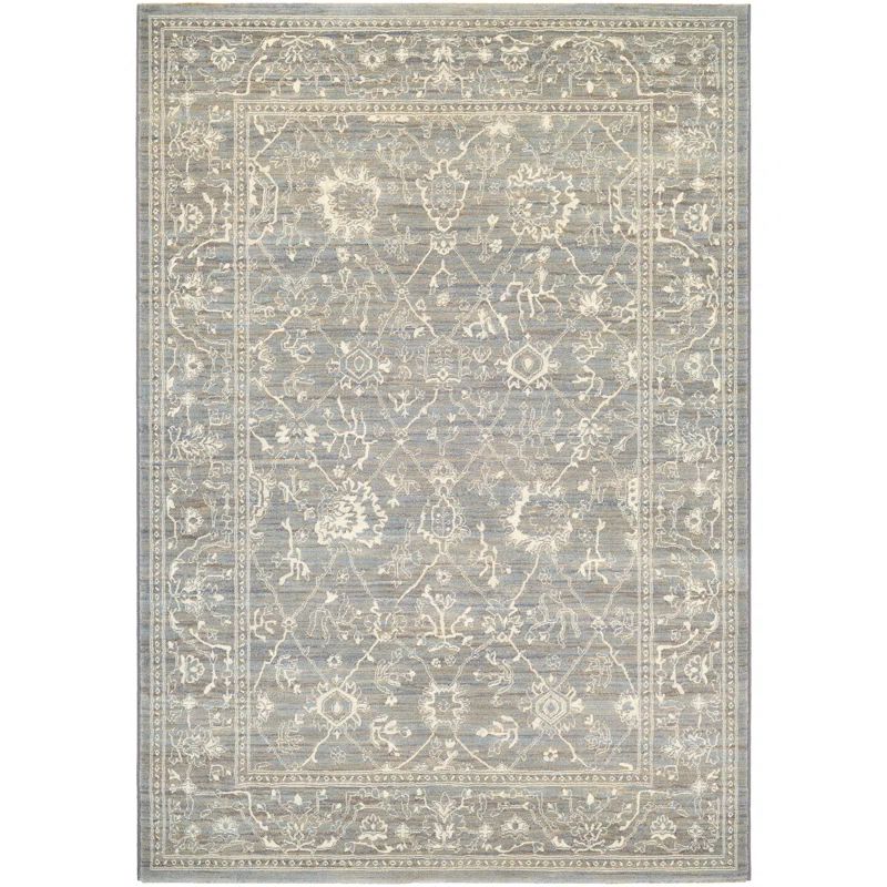 Parmar Performance Charcoal Gray/Ivory Rug | Wayfair North America