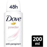 Dove Powder with moisturising cream Anti-perspirant Deodorant Spray for 48 hours of protection 200ml | Boots.com