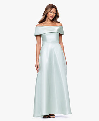 Women's Off-The-Shoulder Ball Gown | Macy's
