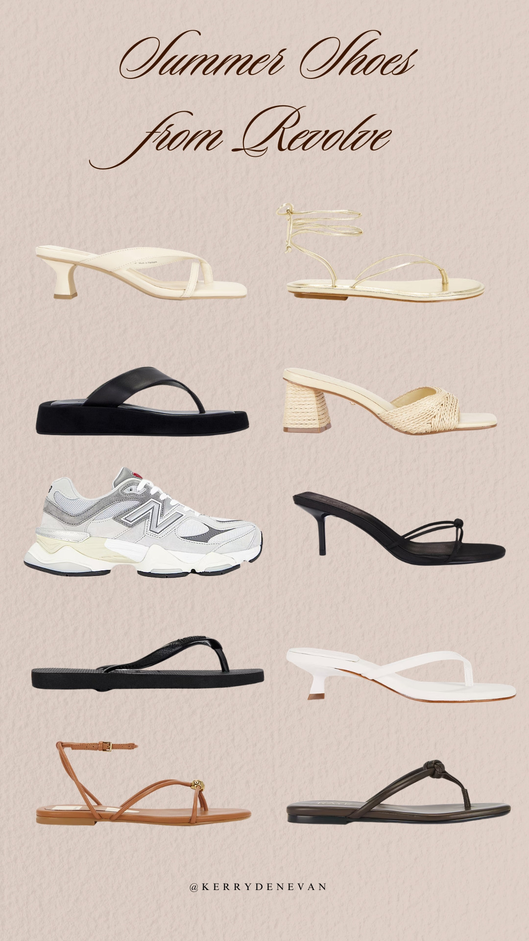 Summer shoes from Revolve!

#LTKgrwm #LTKootd