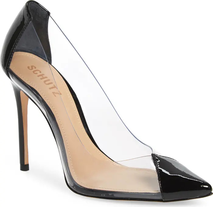 Cendi Transparent Pointed Toe Pump (Women) | Nordstrom