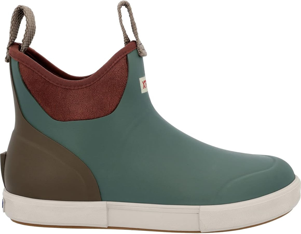 XTRATUF 6\u201d Women\u2019s Vintage Ankle Deck Boot - Size 9, Green - Lightweight, 100% Waterpro... | Amazon (US)