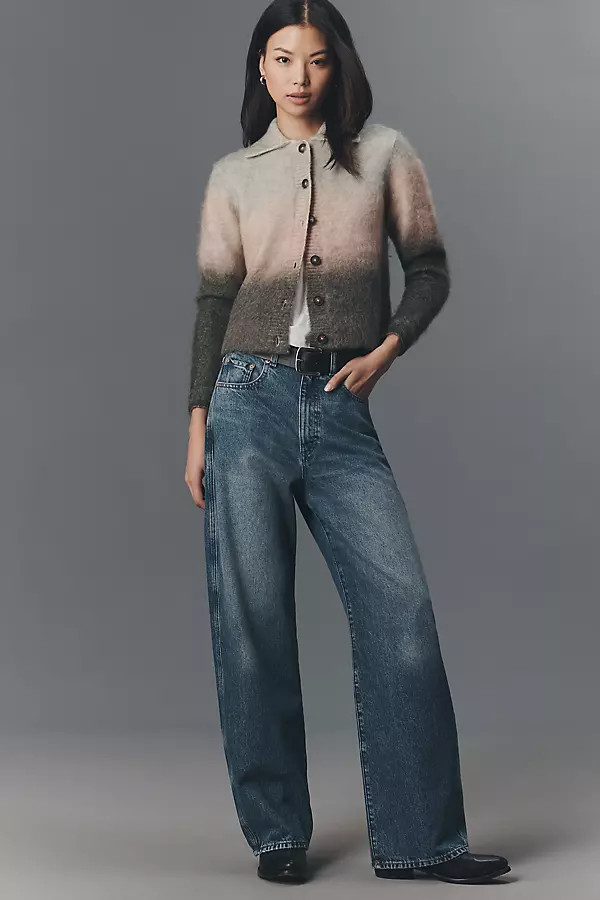 DL1961 Taylor High-Rise Relaxed Barrel Jeans | Anthropologie (US)