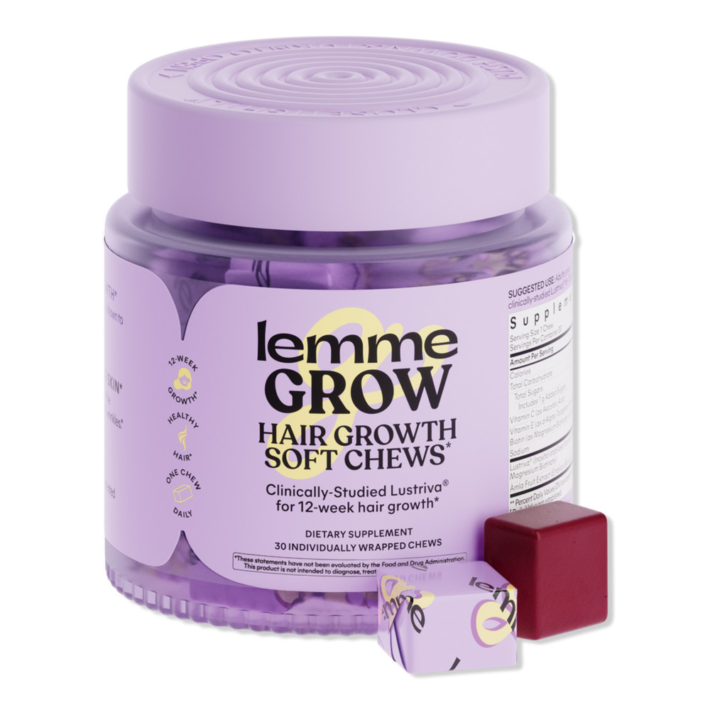Lemme Grow: Hair Growth Soft Chews | Ulta