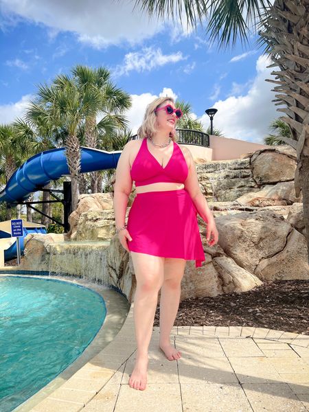 Pretty in pink 

#LTKcurves #LTKtravel #LTKswim