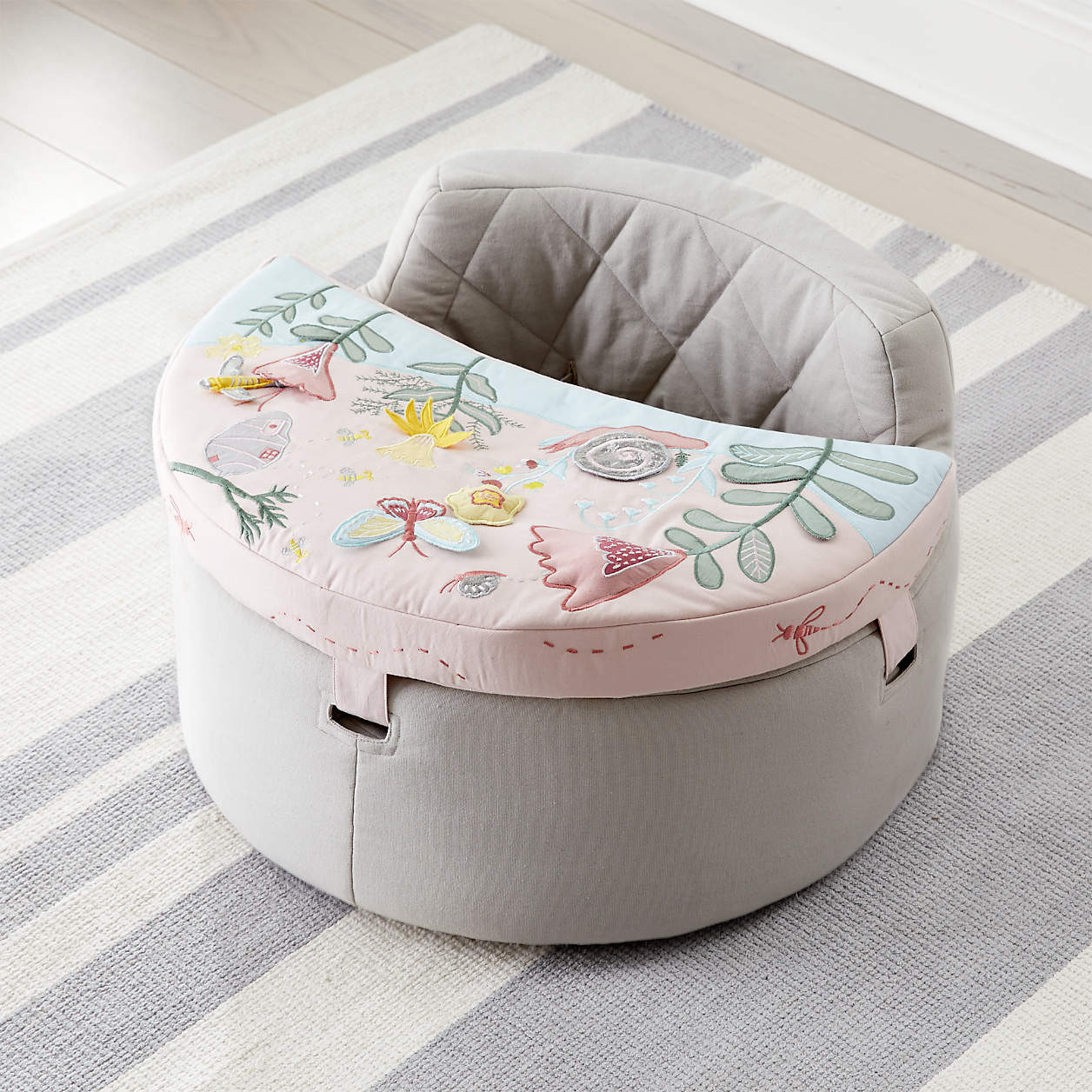 Floral Garden Baby Activity Chair + Reviews | Crate & Kids | Crate & Barrel