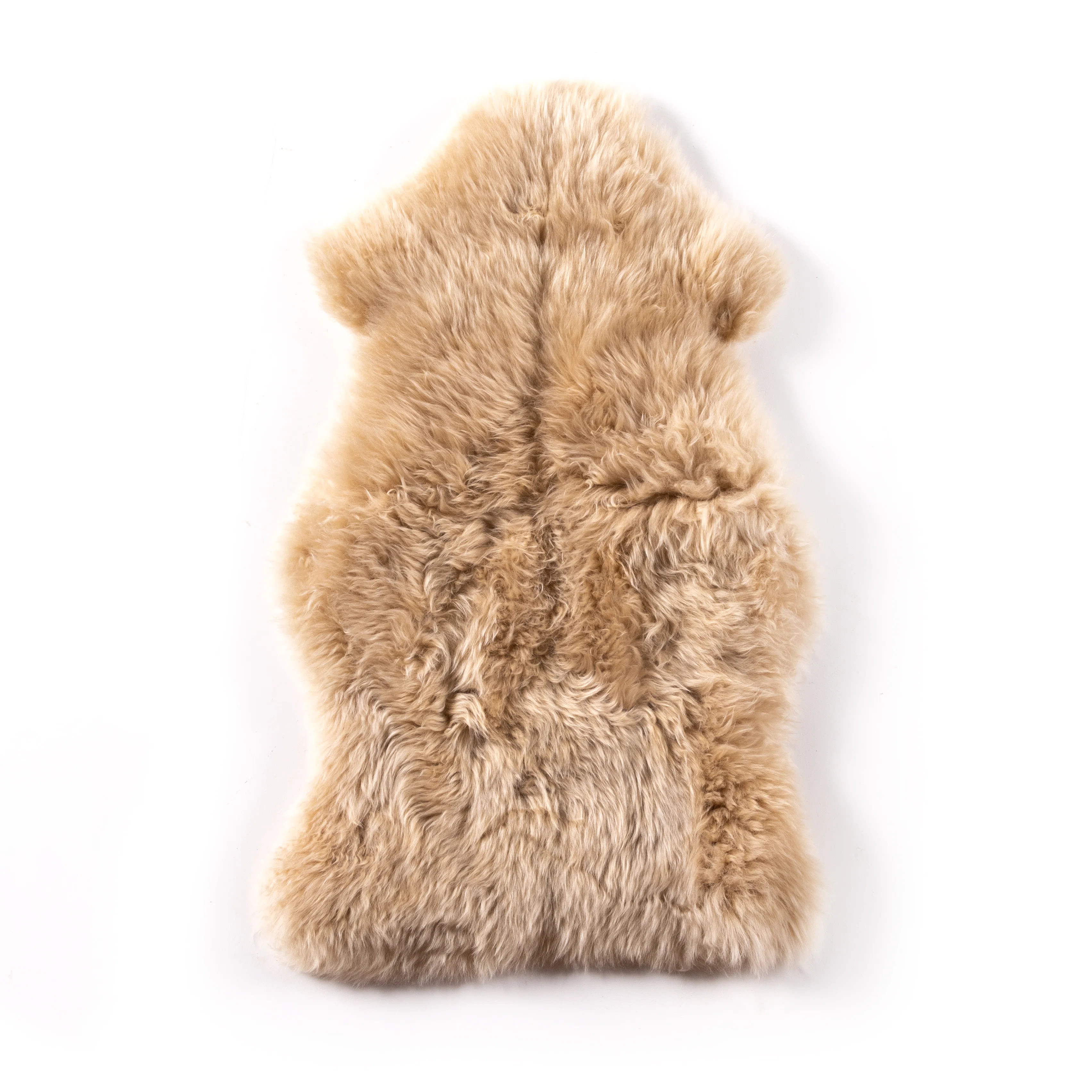 Lalo Lambskin Throw-Beige Lambskin | Perigold