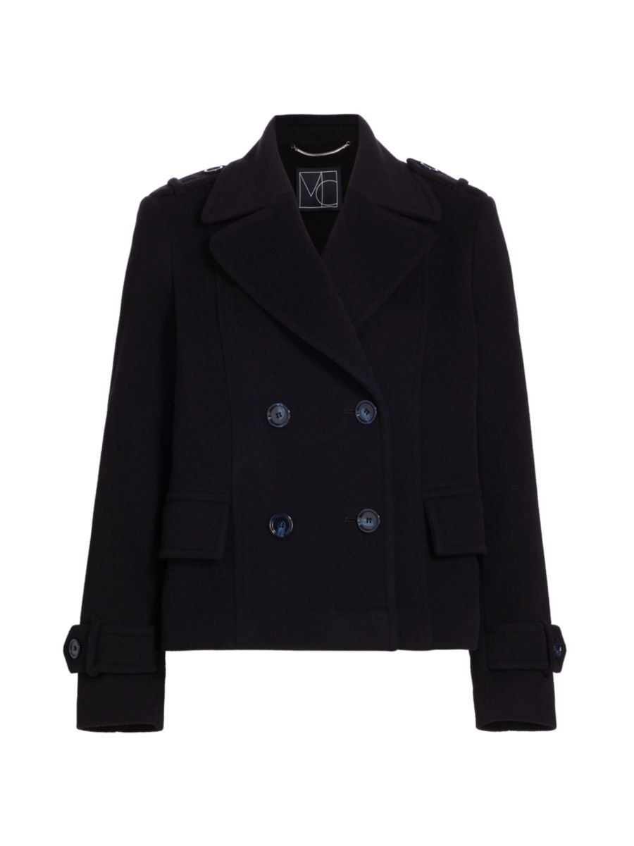 Scottie Cropped Wool Coat | Saks Fifth Avenue