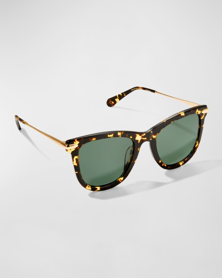 Simone Polarized Square Sunglasses | Neiman Marcus